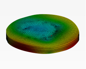 After structural analysis and heat transfer analysis